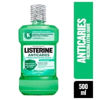 Enjuague Bucal Anticaries Zero Alcohol 500 Ml Listerine
