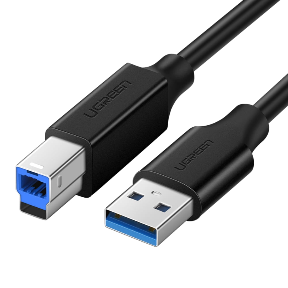 Ugreen - Cable De Datos 3.0 Para Impresora Usb-a/usb-b 2m Us210