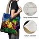thumbnail image 3 of Young Justice Bolso de tela con estampado de lienzo para mujer, bolsa de compras reutilizable y estética, con cremallera interior, regalo para mujer,40*45cm., 3 of 6