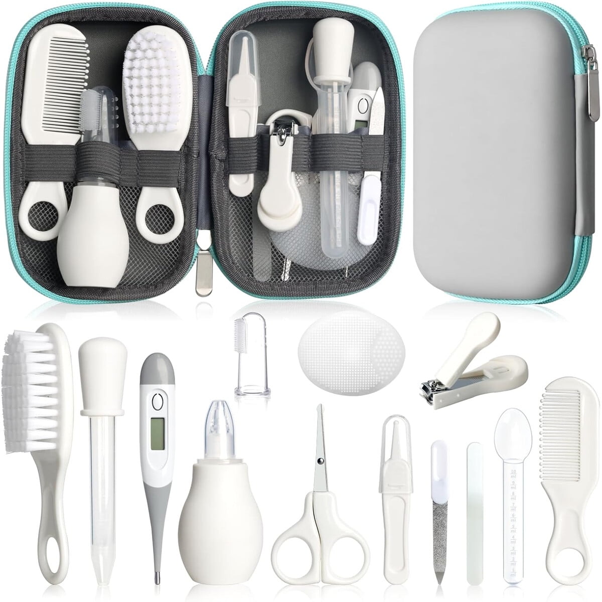 Set Cuidado Bebé Wxa 14 En 1 Kit Grooming Portátil