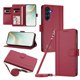 thumbnail image 1 of Samsung Galaxy A18 Funda con Ranuras para 9 Tarjetas, Rojo, 1 of 6