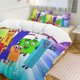 thumbnail image 2 of Number Block Bedding Set Duvet Cover Comfortable and Lightweight Cartoon Bedding 3 Piece Bed Set, 2 of 5