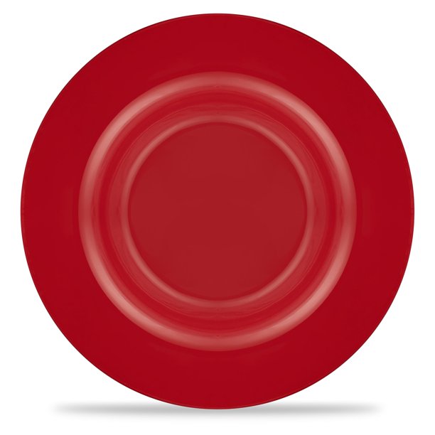 Carlisle FoodService Products Sierrus Tazón de Pasta Reutilizable de Plástico para Restaurante y Hogar, Melamina, 20 Onzas, Rojo, (Paquete de 12)
