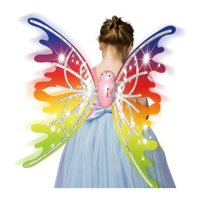 Click Ventas - Disfraz Alas Hadas Para Niñas Con Luces Led Electrico