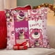 thumbnail image 4 of Lotso Oso de Fresa Fundas de almohada de terciopelo con tema, regalos de funda de almohada, decoración para el hogar, cojín de lanzar, regalo de cumpleaños para fans y parejas.56*56cm., 4 of 6