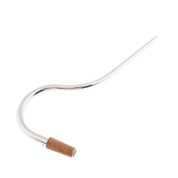 1 pieza de fagot basso bocal crook para partes de instrumentos de viento de madera 20.7cm