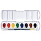 thumbnail image 3 of Set de pinturas de acuarela Prang Oval Pan, 8 colores surtidos, 3 of 6