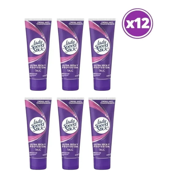 Pack 12 Crema Antitraspirante 70g