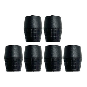 Bothyi - 6X Almohadillas Para Los Pies Del Estante Del Micrófono, Accesorios Para Instrumentos, Almohadillas Inferiores, Amortiguador De Cubierta Para Tubo De Diámetro 22Mm