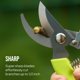 thumbnail image 4 of Juego de podar de acero inoxidable Garden Shears Craft911, paquete de 2, 4 of 8