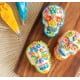 thumbnail image 4 of Sartén para tartas Bakeware Nordic Ware con forma de calavera embrujada, color bronce, 4 of 9