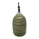 thumbnail image 4 of Jarron Florero Ceramica Decorativo Verde Con Dorado Egipcio, 4 of 8