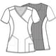 thumbnail image 4 of Top Clinico Infinity Mujer Verde Petroleo L, 4 of 4