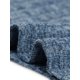 thumbnail image 5 of INSPIRE CHIC Conjunto de chándal de punto acanalado suave para mujer, camiseta de manga corta, pantalones cortos, ropa de estar, ropa de dormir XL Azul, 5 of 6