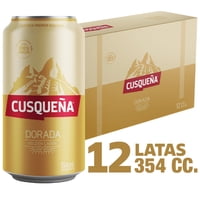 Cerveza Golden Lager Latas Pack 12 Un X 354 Ml C/U Cusqueña