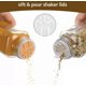 thumbnail image 3 of 12 Frascos De Vidrio Especieros Tapa Almacenamiento 120ml Blanco, 3 of 10