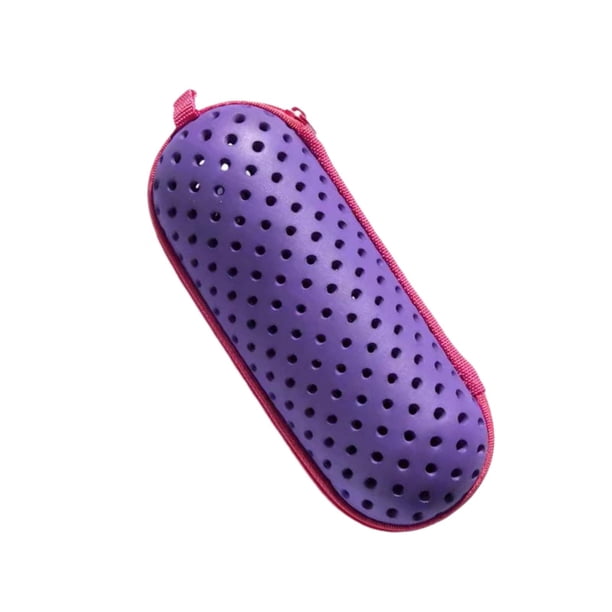 Estuche para Gafas de Natación, Caja de Almacenamiento para Gafas de Natación, Funda Protectora Portátil para Gafas, Regalos para Nadadores Deportivos Púrpura