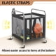 thumbnail image 4 of Estante de almacenamiento de pelotas deportivas STORAGE MANIAC Rolling, paquete de 1, 4 of 9