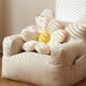 thumbnail image 3 of Sillón Para Niños Sofa Puff Infantil Tela Y Brazos Beige, 3 of 8