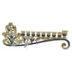 thumbnail image 1 of Candelabro Retro Menorah Religions 9 Ramas Candelabro Centro De Mesa, 1 of 5