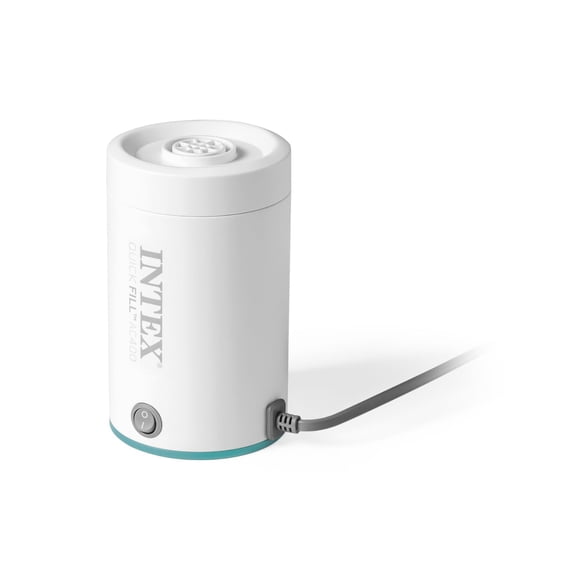 Bomba de aire INTEX 66645E QuickFill USB para colchones inflables de 400 l/min