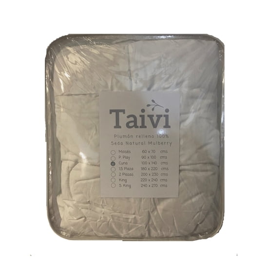 Taivi - Plumón De Seda Para Cuna, 100x120