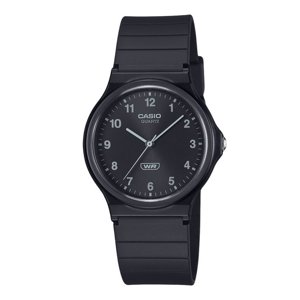 Reloj Casio Pop Analog Bio Based Resin Strap Black Dial Quartz Mq-24B-1B Unisex Watch