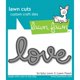 thumbnail image 3 of Paquete de 5 troqueles de palabras estilo script Lawn Fawn, 3 of 6