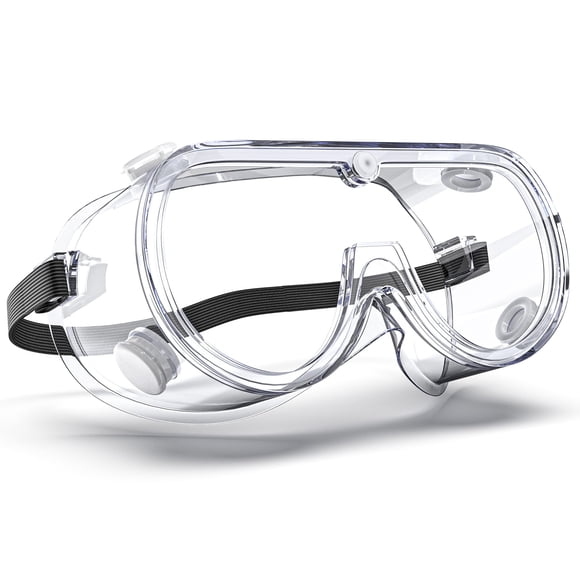 Gafas de seguridad EinKau antivaho con ventilación indirecta sobre las gafas