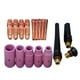 thumbnail image 1 of Kit De Cuerpo De Pinza TIG Accesorios De Boquilla De Alúmina De Pinza Para Soldadura, 1 of 5