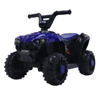 Auckland Outdoor - Cuatrimoto Auto Electrico Infantil Luz Sonido Bateria Blue