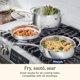thumbnail image 5 of Sartén Cuisinart PureClad de 30 cm con tapa de acero inoxidable, 5 of 7