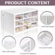 thumbnail image 3 of Organizador de almacenamiento para escritorio MYKASEN con 9 cajones transparentes, 3 of 7