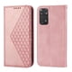 thumbnail image 2 of Funda Flip FOXDOCK para Xiaomi Redmi Note 11 Pro 4G , Estilo Billetera con Diseño Rombo, Correa de Mano y Soporte, Uso Diario, 2 of 6