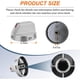 thumbnail image 3 of Perillas Casmer DG9403500AZ para cocina Samsung NX60T8111SS, 3 of 3