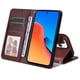 thumbnail image 5 of Funda Billetera para Xiaomi Redmi 12 5G con Porta Tarjetas y Soporte Ajustable Marrón, 5 of 5