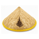 thumbnail image 2 of Sombrero Gorro Tradicional, Bambú Chino Marrón Claro Talla Única, 2 of 5