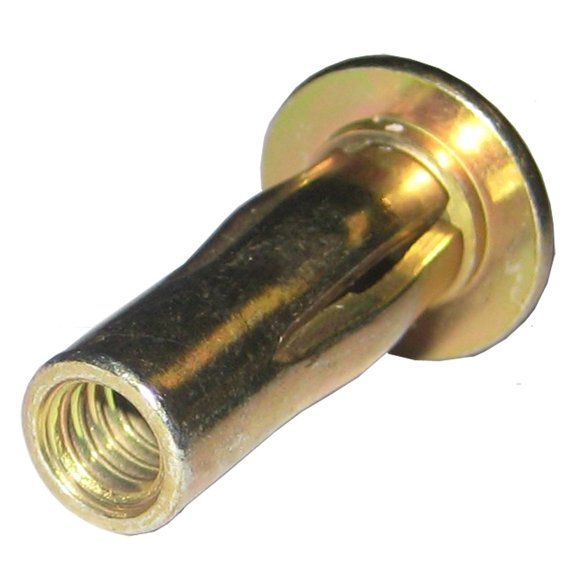 Tuerca de remache Hanson 1/4-20 X .020-.280 de agarre (paquete de 25)