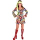 thumbnail image 2 of Disfraz Hippie Estampado Años 70 Mujer Flores y sonrisas / S, 2 of 2