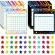 thumbnail image 1 of Tabla de recompensas Utron, paquete de 80 para niños con 2160 stickers de estrellas, 1 of 7