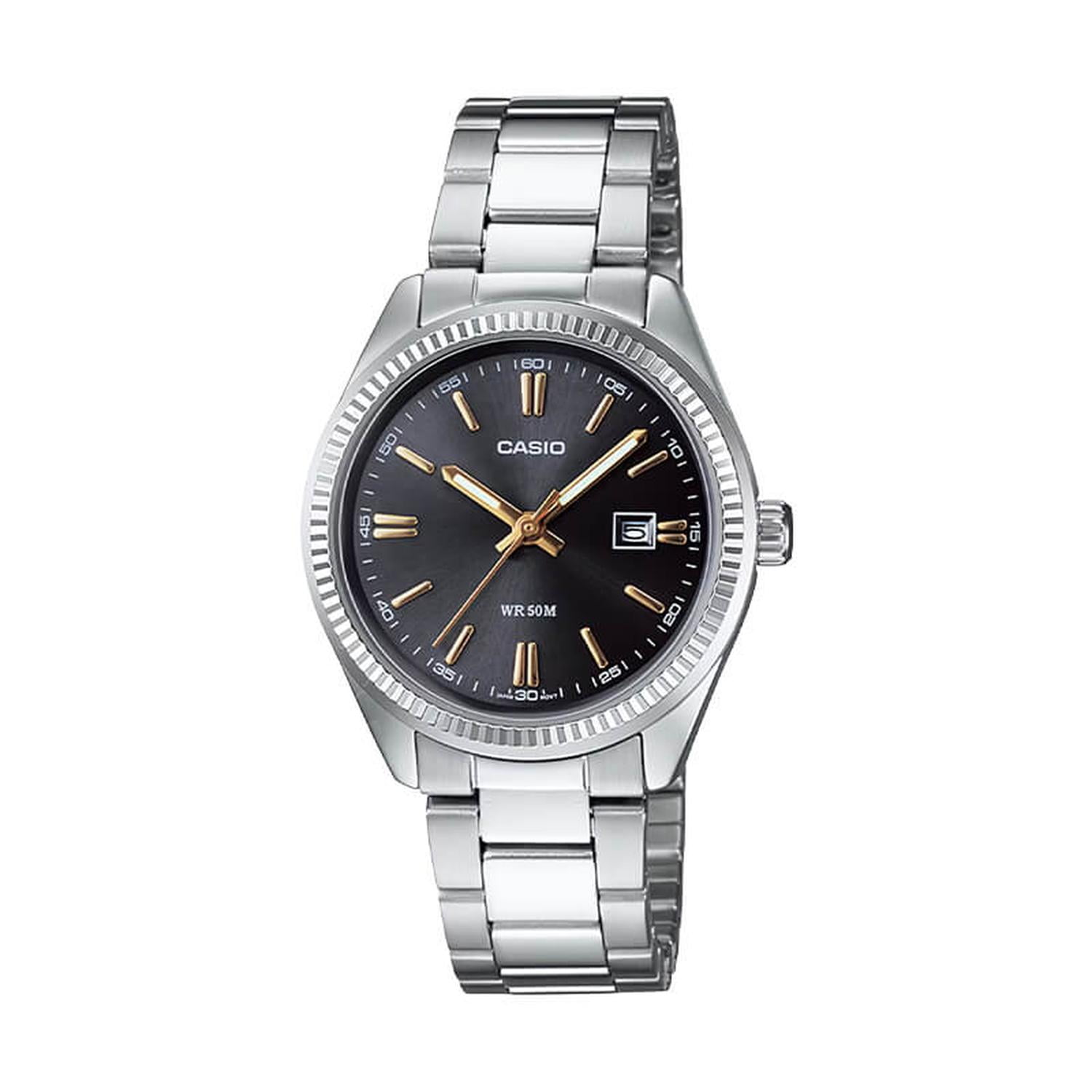Reloj Casio Análogo Mujer Ltp-1302d-1a2v Plateado
