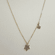 thumbnail image 2 of Collar oro amarillo italiano 18k, modelo estrellas, 2 of 3