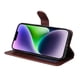 thumbnail image 2 of Funda Billetera para iPhone 15 Plus con Porta Tarjetas y Soporte Ajustable Marrón, 2 of 6