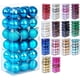 thumbnail image 1 of Adornos navideños irrompibles, bolas de árbol, colgantes, para bodas, fiestas de Halloween (paquete de 36 unidades) (4 cm/1,5''), 1 of 5