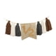thumbnail image 2 of Banner De Silla Alta Para Medio Cumpleaños, Accesorio Para Fotos, Guirnalda De Borlas De Cuentas De Madera, Marrón, 2 of 5
