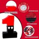 thumbnail image 3 of Piñata JHGCVX 40 cm Rojo y Negro Número 1 – Conjunto, 3 of 7