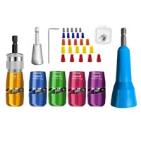 Ioensy - Kit De Pelacables Para Taladro Eléctrico, Accesorio Genérico Portátil Para Electricistas