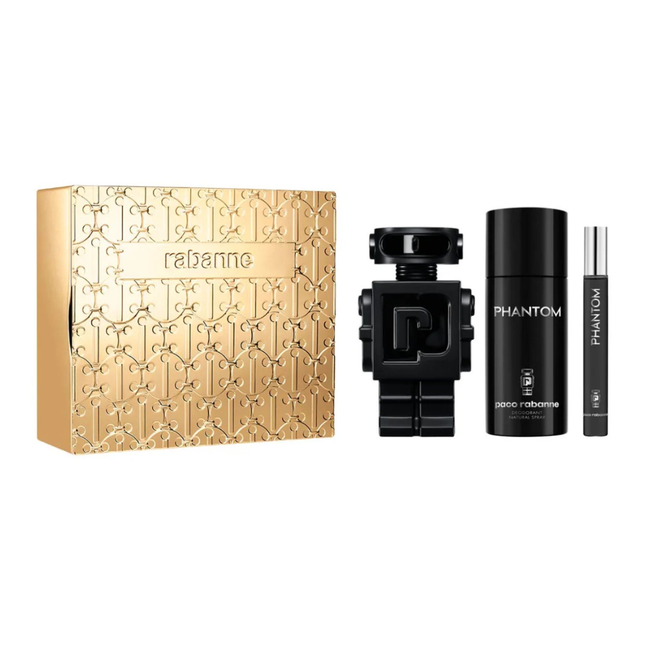 Paco Rabanne - Phantom Estuche Parfum 100Ml+10Ml+Desodorante 150Ml