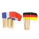 thumbnail image 5 of 100 Uds Francia Alemania Bandera Selecciones Papel Palillo Comida Cupcake Cóctel Decoración, 5 of 5