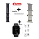 thumbnail image 3 of 2 Correa Ocean Smartwatch Negro Y Blanco + Protector 45mm gris oscuro, 3 of 9